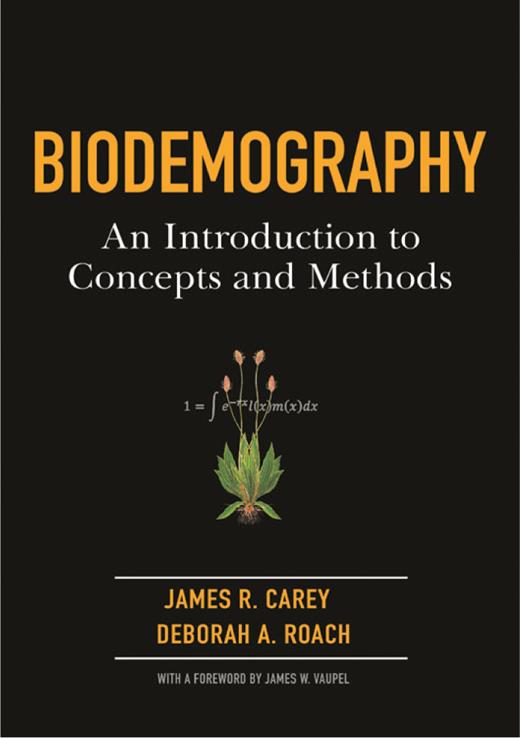 Biodemography: An Introduction to Concepts and Methods (picture of book)